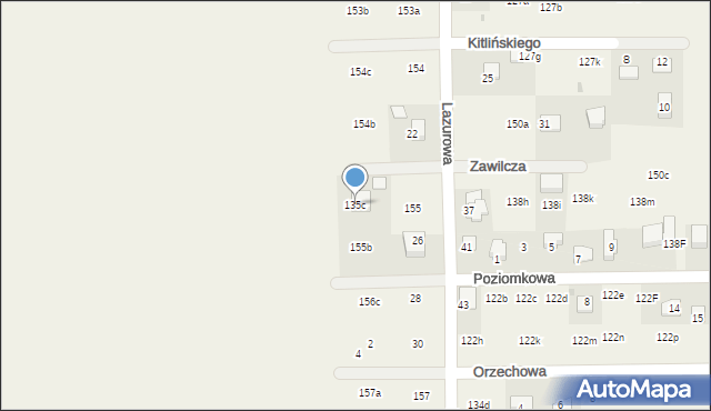 Poskwitów, Poskwitów, 135c, mapa Poskwitów