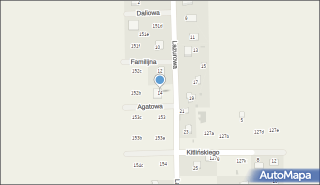 Poskwitów, Poskwitów, 152a, mapa Poskwitów