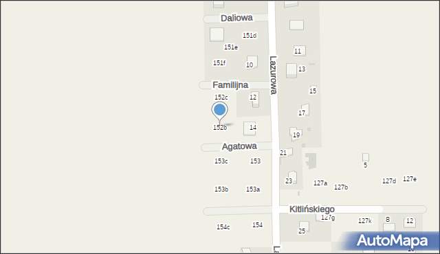 Poskwitów, Poskwitów, 152b, mapa Poskwitów