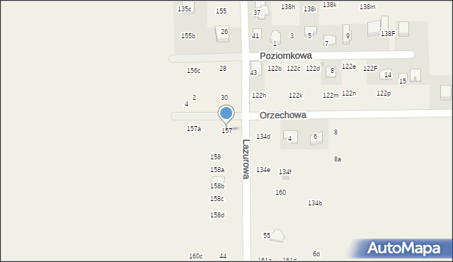 Poskwitów, Poskwitów, 157, mapa Poskwitów