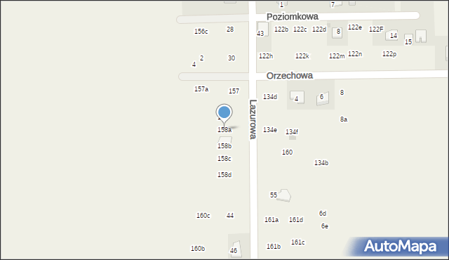 Poskwitów, Poskwitów, 158a, mapa Poskwitów