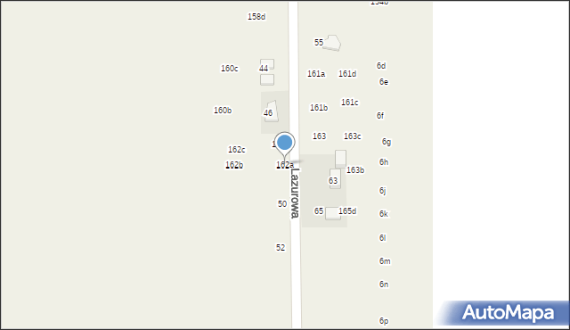 Poskwitów, Poskwitów, 162a, mapa Poskwitów