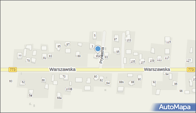 Poskwitów, Poskwitów, 91a, mapa Poskwitów