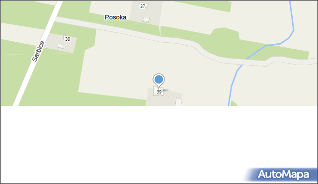 Posoka, Posoka, 39, mapa Posoka