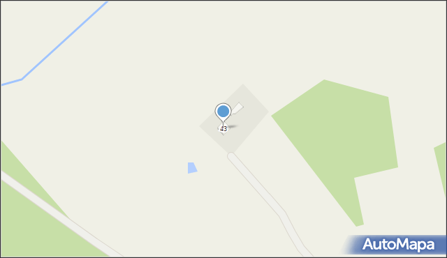 Poszewka, Poszewka, 43, mapa Poszewka