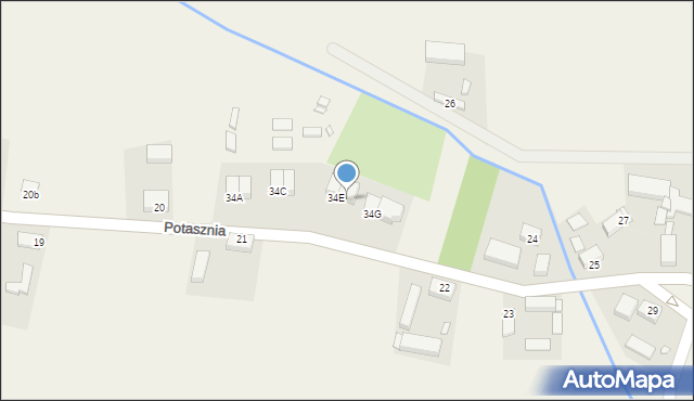 Potasznia, Potasznia, 34F, mapa Potasznia