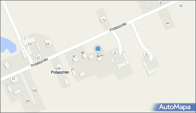 Potaszniki, Potaszniki, 9a, mapa Potaszniki