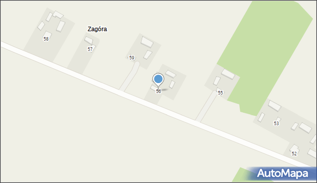 Potoczek, Potoczek, 56, mapa Potoczek