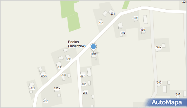 Potok, Potok, 286a, mapa Potok