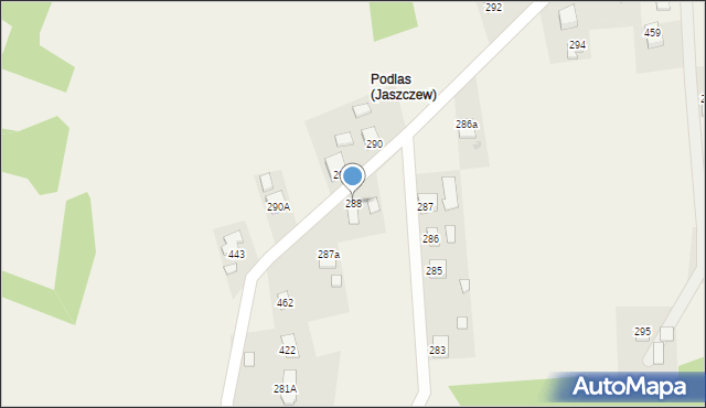 Potok, Potok, 288, mapa Potok