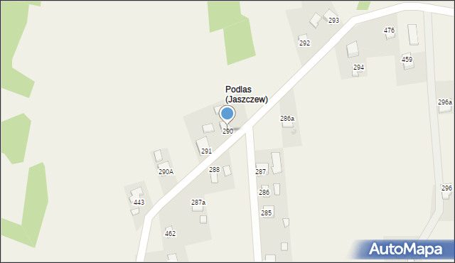 Potok, Potok, 290, mapa Potok