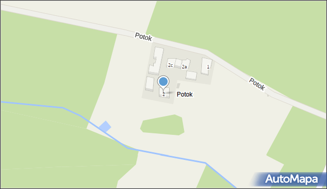 Potok, Potok, 2, mapa Potok