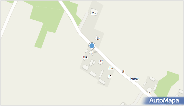 Potok-Senderki, Potok-Senderki, 19, mapa Potok-Senderki