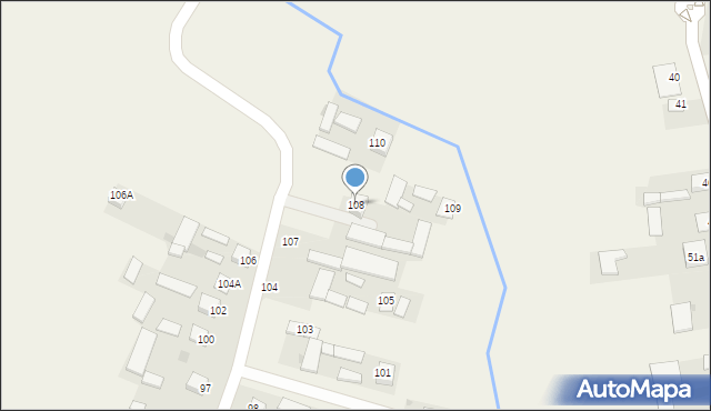 Potok-Stany, Potok-Stany, 108, mapa Potok-Stany