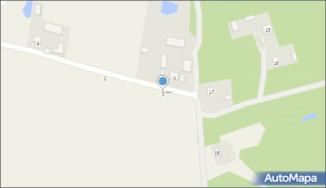 Potoki, Potoki, 1, mapa Potoki