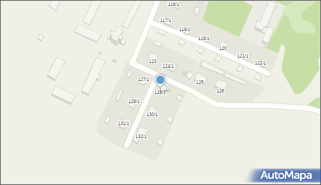 Poturzyn, Poturzyn, 128/1, mapa Poturzyn