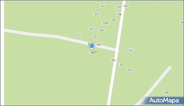 Powałczyn, Powałczyn, 339, mapa Powałczyn