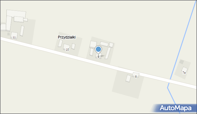 Powodów Pierwszy, Powodów Pierwszy, 9, mapa Powodów Pierwszy