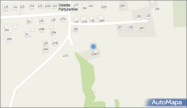 Powroźnik, Powroźnik, 110A, mapa Powroźnik