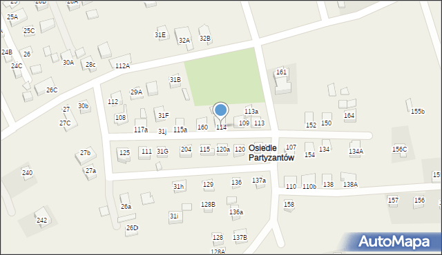 Powroźnik, Powroźnik, 114, mapa Powroźnik