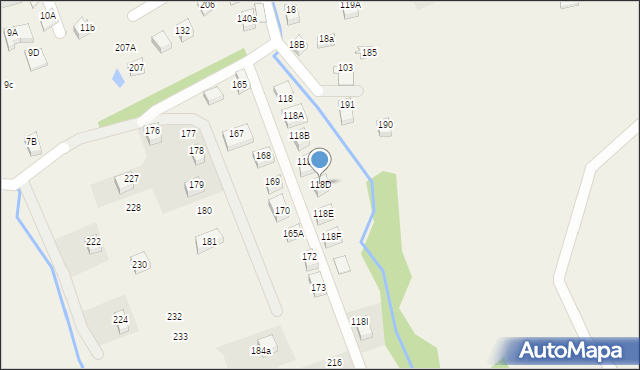 Powroźnik, Powroźnik, 118D, mapa Powroźnik