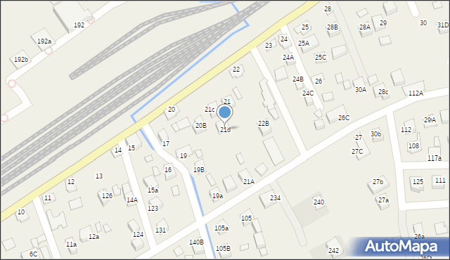 Powroźnik, Powroźnik, 21d, mapa Powroźnik