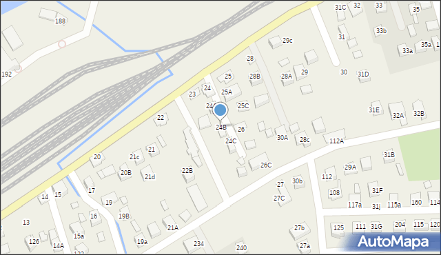 Powroźnik, Powroźnik, 24B, mapa Powroźnik