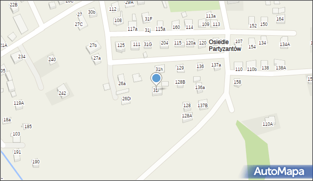 Powroźnik, Powroźnik, 31i, mapa Powroźnik