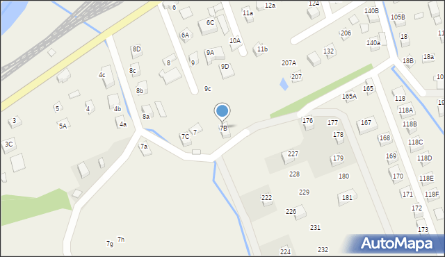 Powroźnik, Powroźnik, 7B, mapa Powroźnik