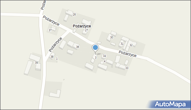 Pożarzyce, Pożarzyce, 35, mapa Pożarzyce