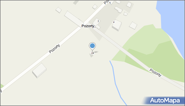 Pozorty, Pozorty, 1a, mapa Pozorty