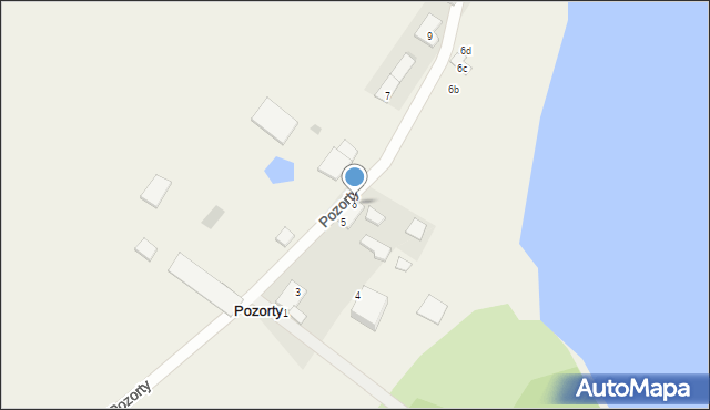 Pozorty, Pozorty, 6, mapa Pozorty