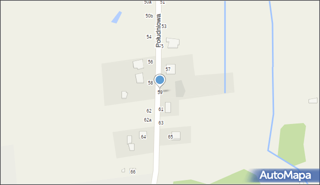 Promnice, Południowa, 59, mapa Promnice