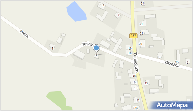 Pruszcz, Polna, 4, mapa Pruszcz