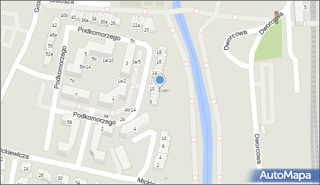 Pruszcz Gdański, Podkomorzego, 3a/10, mapa Pruszcz Gdański