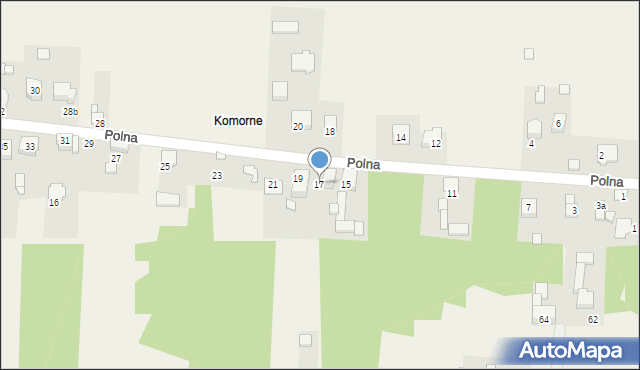 Przeczyce, Polna, 17, mapa Przeczyce