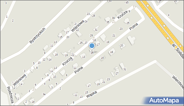 Przemyśl, Polna, 15, mapa Przemyśla