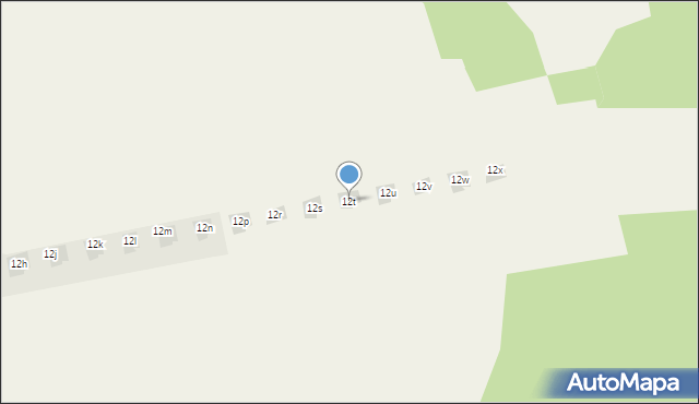 Przygłów, Północna, 12t, mapa Przygłów