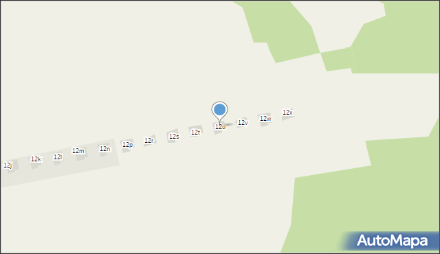 Przygłów, Północna, 12u, mapa Przygłów