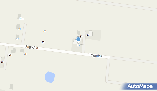 Przyjaźń, Pogodna, 39, mapa Przyjaźń