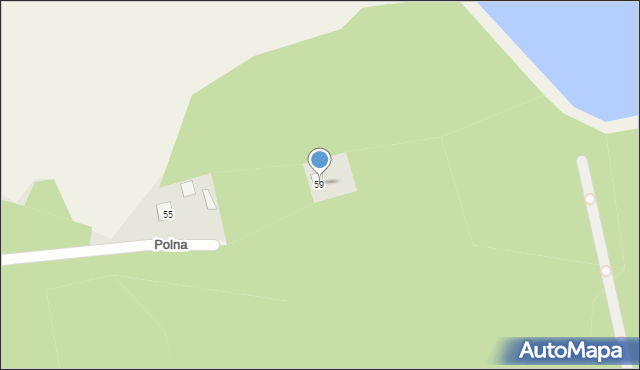 Przytyk, Polna, 59, mapa Przytyk