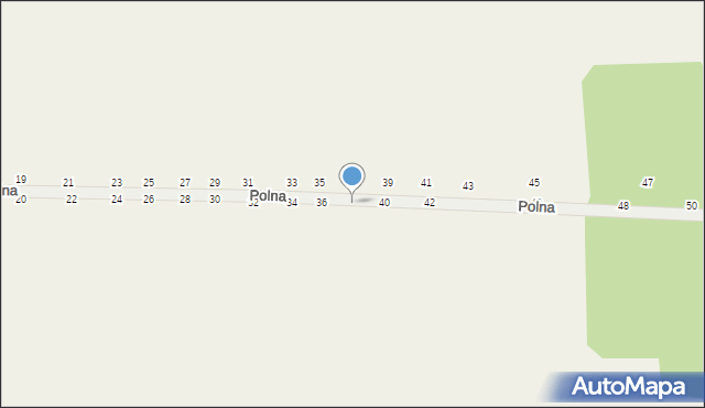 Psucin, Polna, 38, mapa Psucin