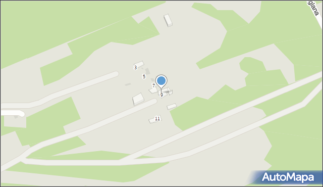 Puławy, Powstańców Listopadowych, 9A, mapa Puław