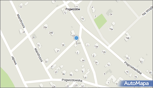 Racibórz, Pogwizdowska, 2, mapa Racibórz