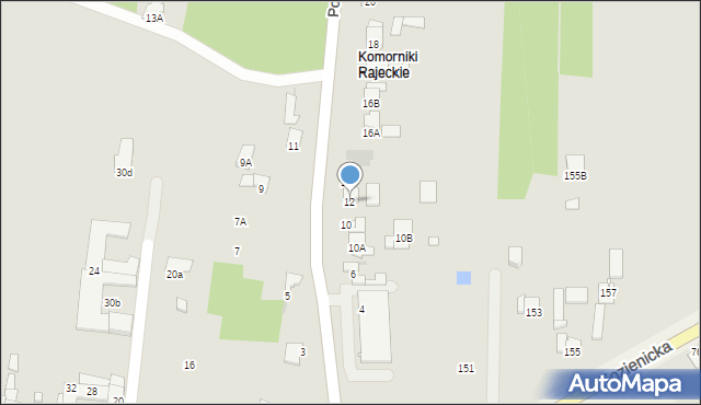 Radom, Potkańskiego Karola, 12, mapa Radomia