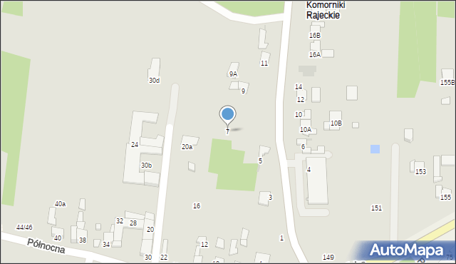 Radom, Potkańskiego Karola, 7, mapa Radomia