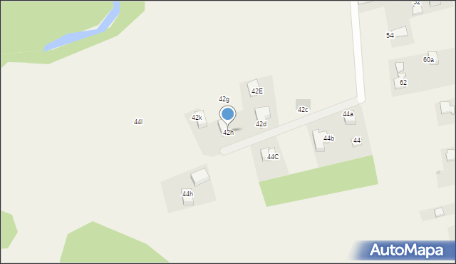 Radziszów, Podlesie, 42h, mapa Radziszów