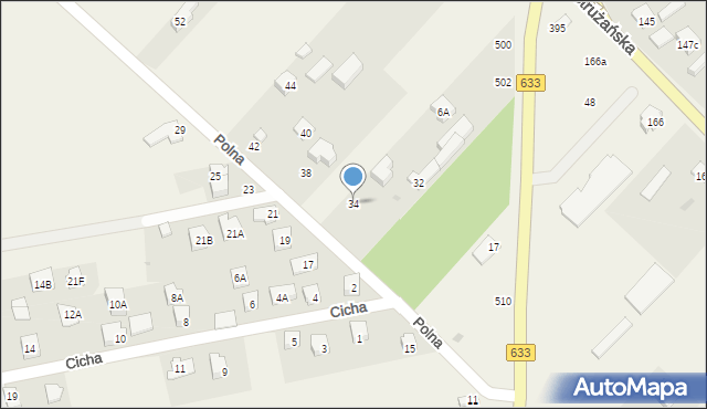 Rembelszczyzna, Polna, 34, mapa Rembelszczyzna