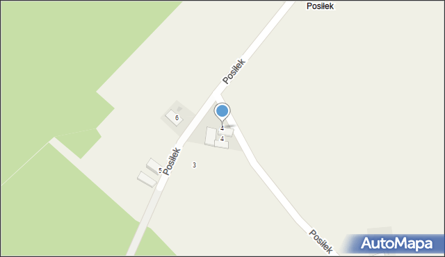 Rogów Opolski, Posiłek, 4, mapa Rogów Opolski