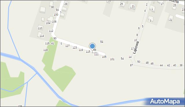 Rudawa, Podłonie, 113, mapa Rudawa